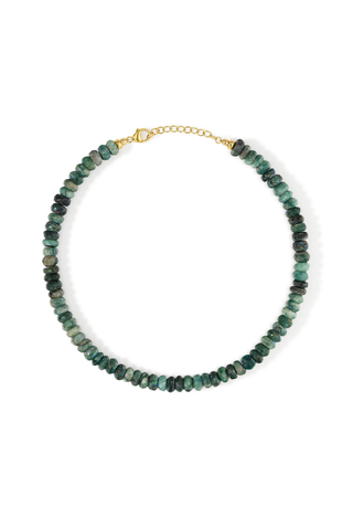 Emerald Beaded Necklace