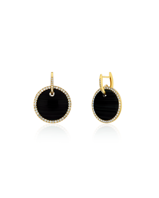 Onyx Lev Earrings